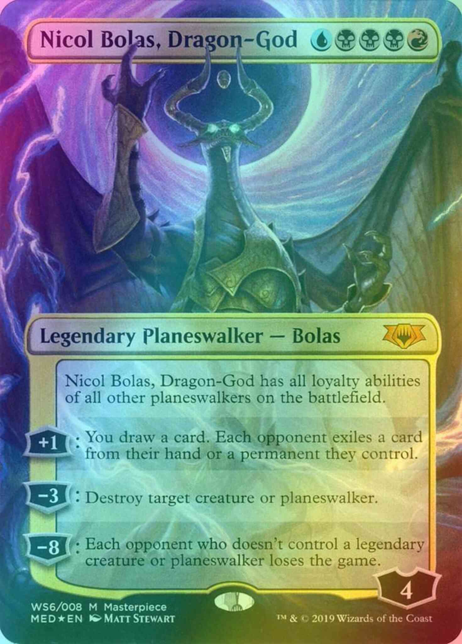 Nicol Bolas, Dragon-God [WS6] [Mythic Edition] [Foil] – Face to Face Games