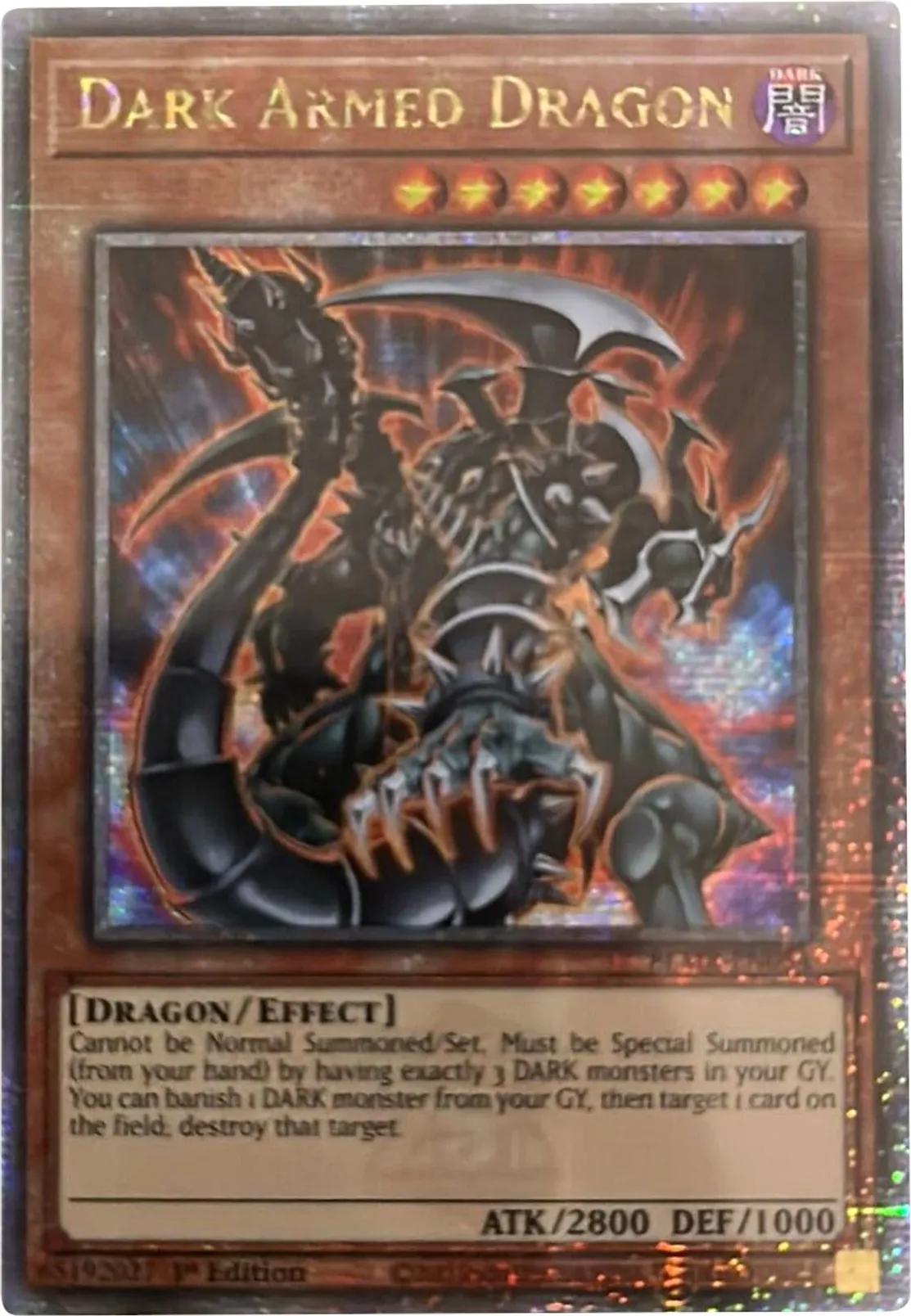 Dark Armed Dragon - BLMR-EN054 - Quarter Century Secret Rare - 1st Edition