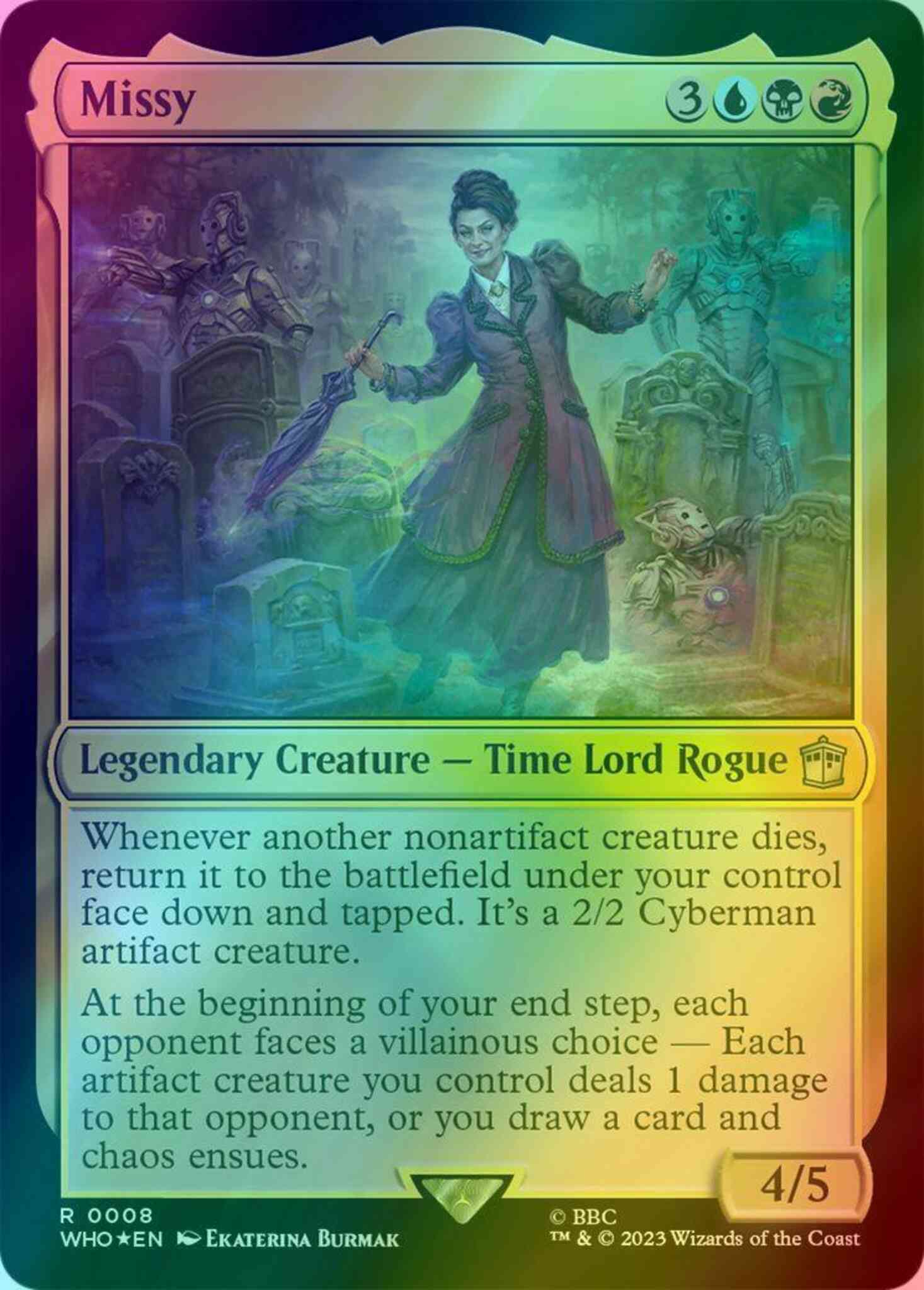 Missy [8] [Universes Beyond: Doctor Who] [Foil] – Face to Face Games