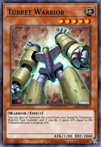 Turret Warrior - CRMS-EN001 - Super Rare - Unlimited