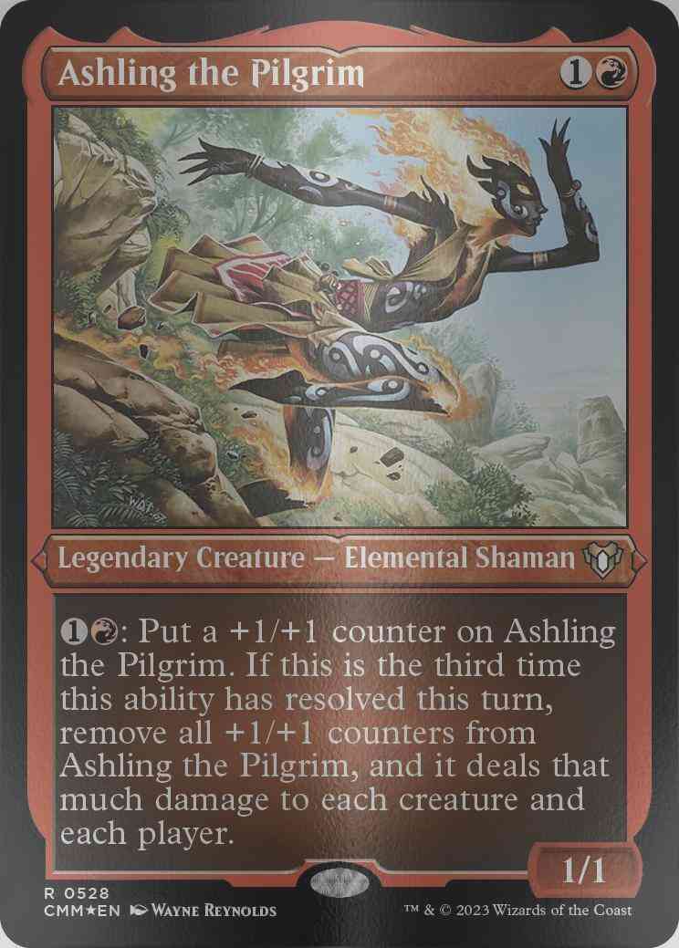 Ashling the Pilgrim [528] [Commander Masters] [Etched Foil] – Face to Face  Games