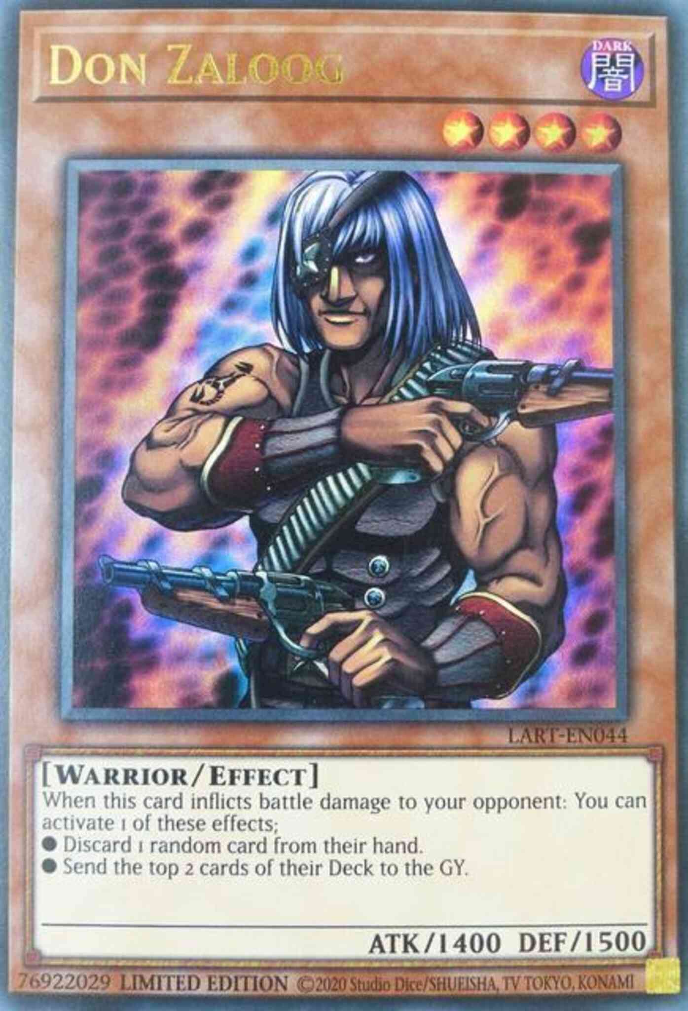 Don Zaloog - LART-EN044 - Ultra Rare - Limited