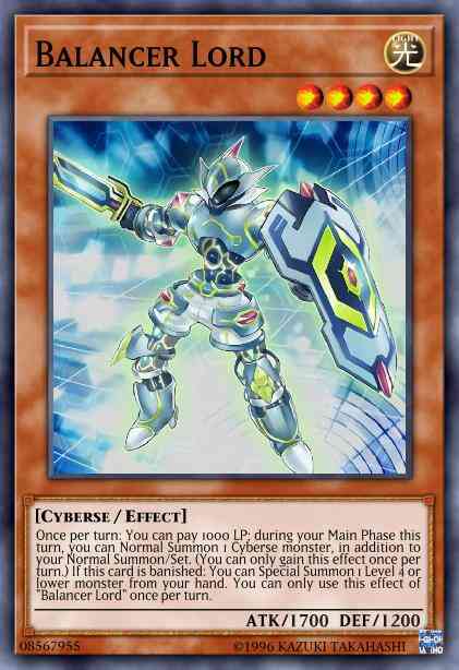 Balancer Lord - MYFI-EN047 - Super Rare - 1st Edition