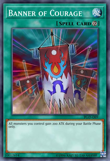 Banner of Courage - YS11-EN028 - Common - 1st Edition