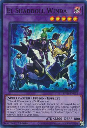 El Shaddoll Winda - RA04-EN052 - Super Rare - 1st Edition