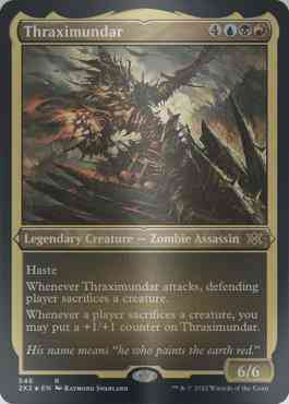 mtg thraximundar commander deck Thraximundar [546] [Double Masters 2022] [Etched Foil] – Face to Face Games