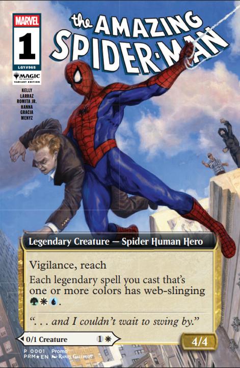 The Amazing Spider-Man #1 - Magic: the Gathering MagicCon Variant Cover