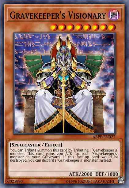 Gravekeeper's Visionary - ABPF-EN027 - Super Rare - Unlimited
