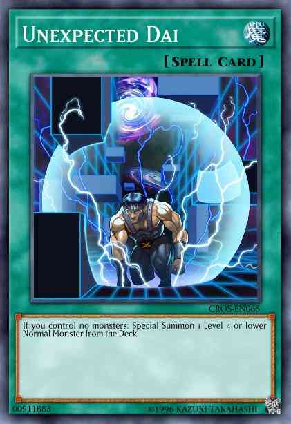 Unexpected Dai - CROS-EN065 - Super Rare - Unlimited