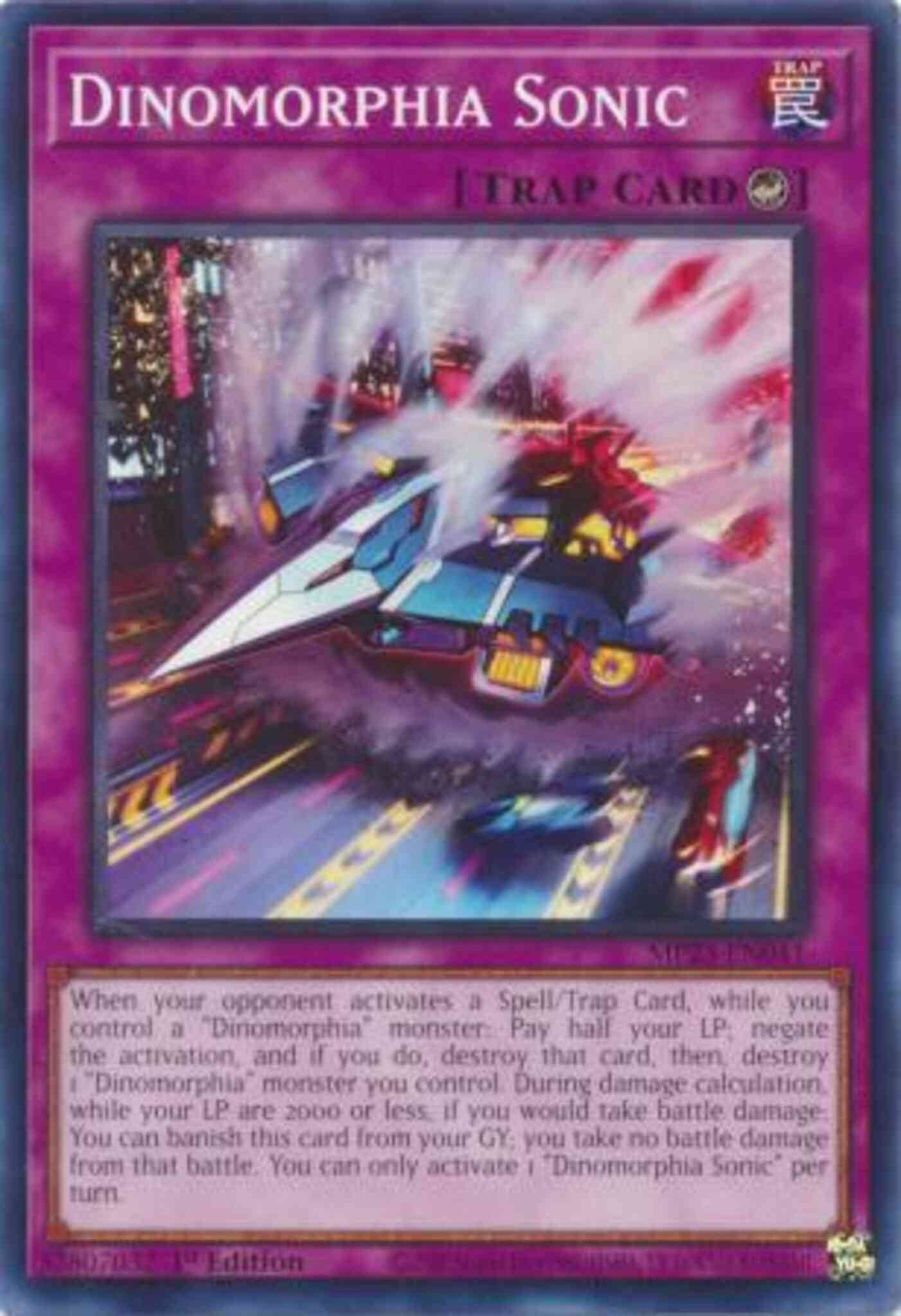 Dinomorphia Sonic - MP23-EN041 - Common - 1st Edition