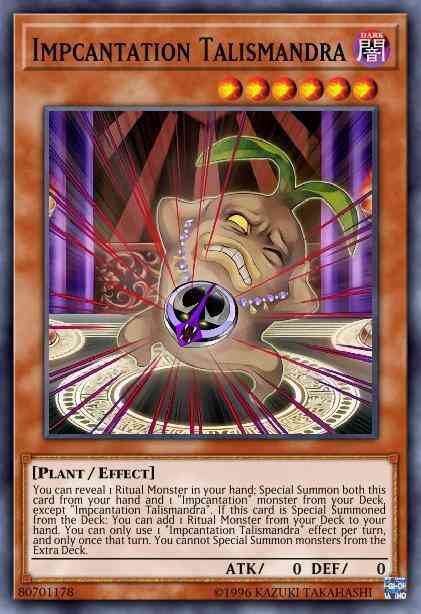 Impcantation Talismandra - CYHO-EN013 - Rare - 1st Edition