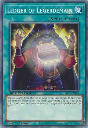 Ledger of Legerdemain - SBC1-ENF11 - Common - 1st Edition