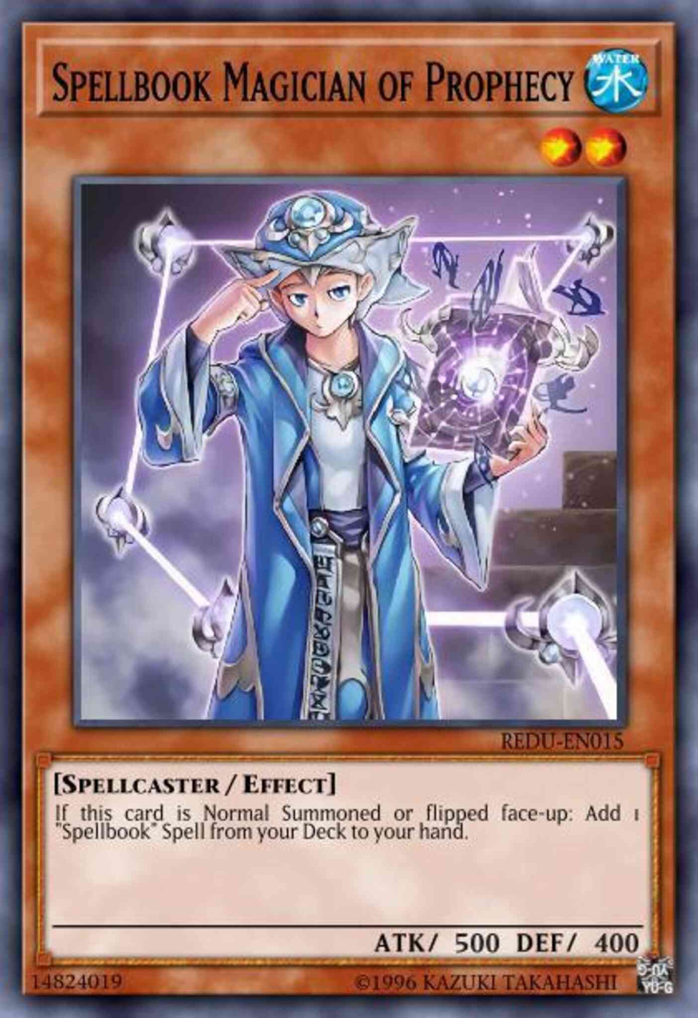 Spellbook Magician of Prophecy - REDU-EN015 - Ultimate Rare - Unlimited