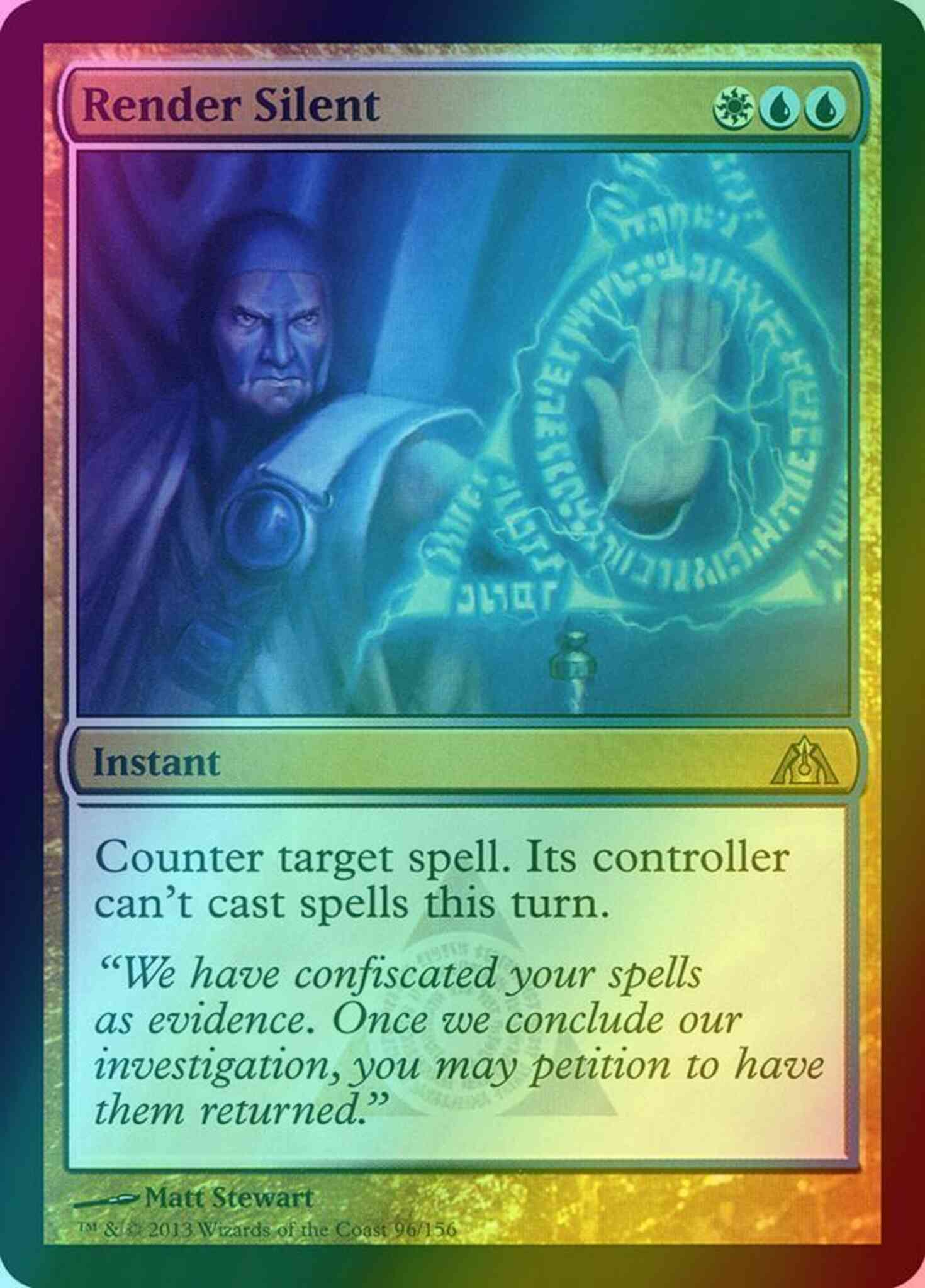 Render Silent [96] [Dragon's Maze] [Foil] – Face to Face Games