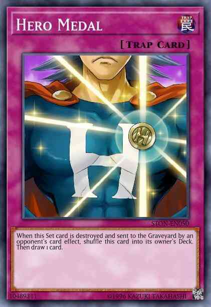 Hero Medal - STON-EN050 - Rare - Unlimited