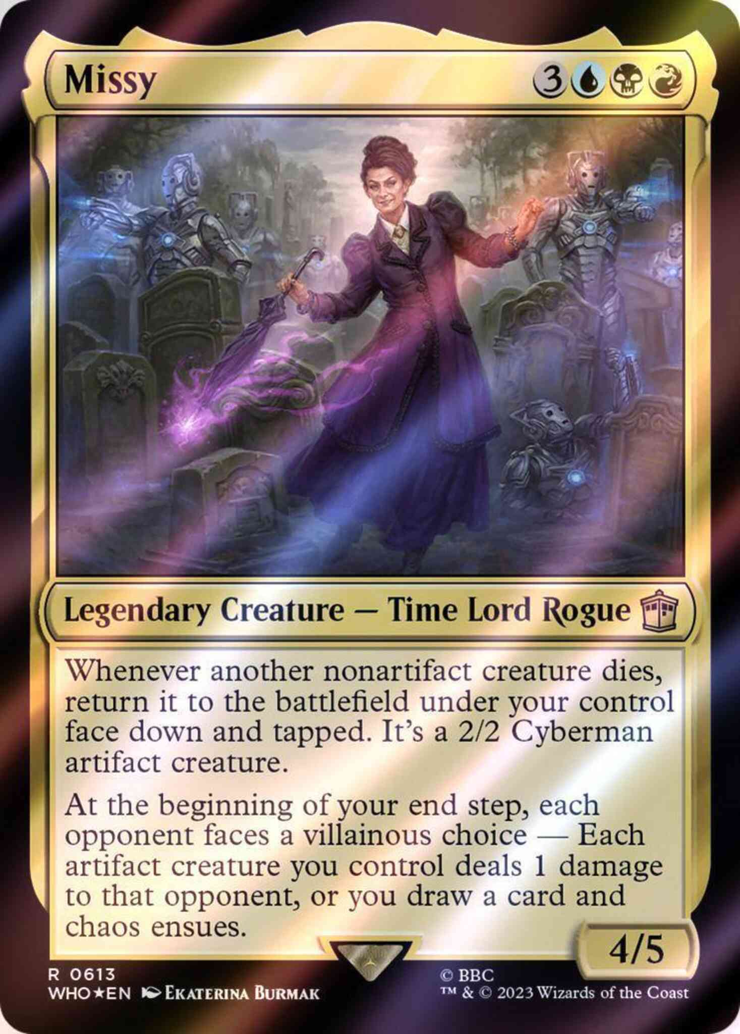 Missy [613] [Universes Beyond: Doctor Who] [Surge Foil] – Face to Face Games