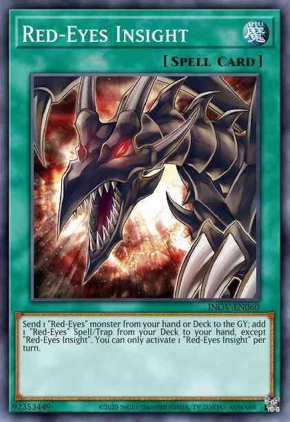 Red-Eyes Insight - INOV-EN060 - Rare - Unlimited