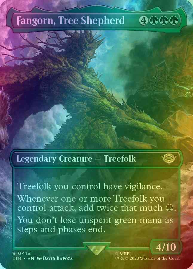 fangorn mtg card Magic The Gathering - The Lord of the Rings The Gathering Fangorn, Tree Shepherd | The