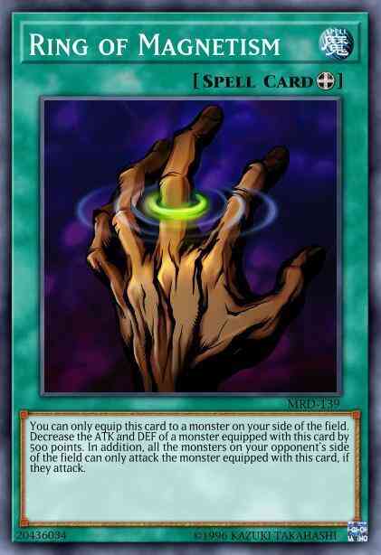 Ring of Magnetism - MRD-139 - Common - 1st Edition
