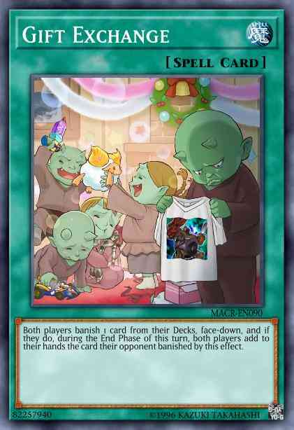 Gift Exchange - AC18-EN016 - Super Rare - 1st Edition