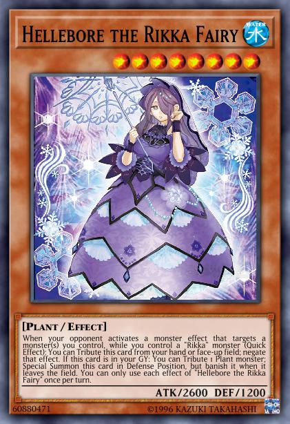 Hellebore the Rikka Fairy - SESL-EN020 - Super Rare - 1st Edition
