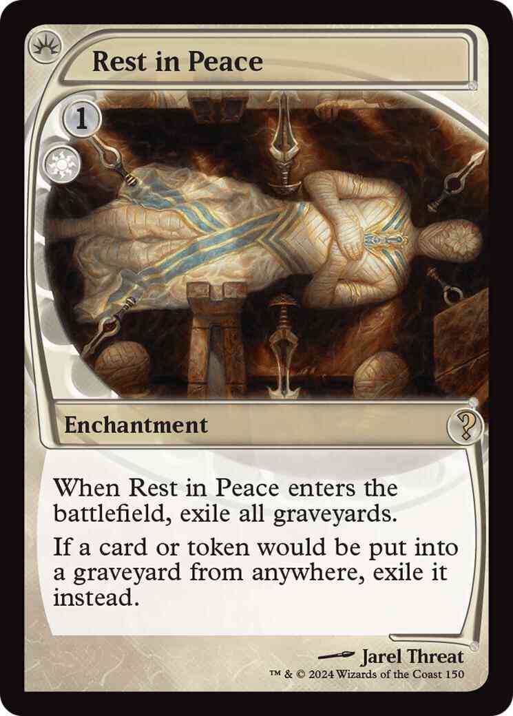Rest in Peace [150] [Future Frame] [Mystery Booster 2] [Foil