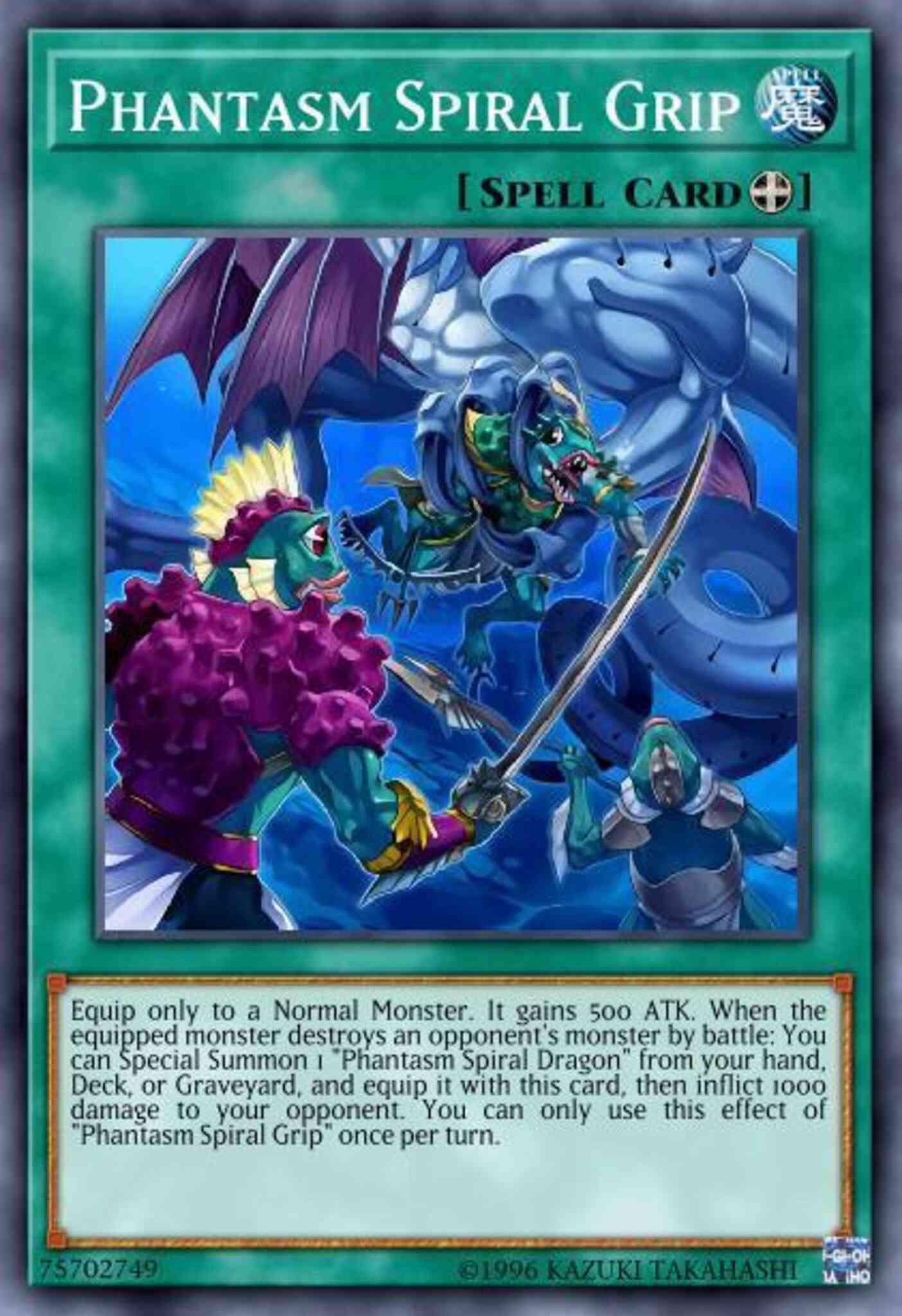 Phantasm Spiral Grip - MACR-EN058 - Common - 1st Edition