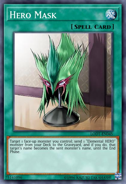 Hero Mask - SDHS-EN027 - Common - Unlimited