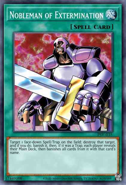 Nobleman of Extermination (Blue) - DL11-EN015 - Rare - Unlimited