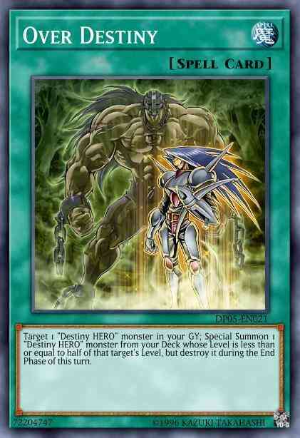 Over Destiny - LEHD-ENA18 - Common - 1st Edition