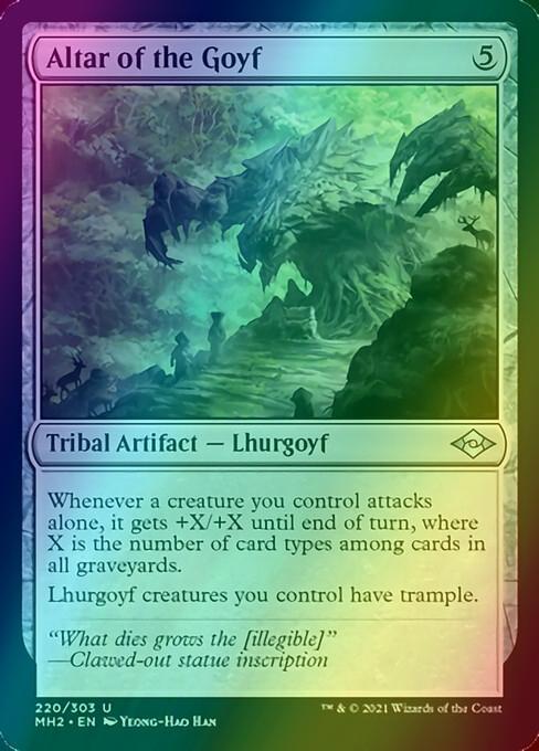 Altar of the Goyf [220] [Modern Horizons 2] [Foil] – Face to Face Games