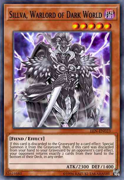 Sillva, Warlord of Dark World - EEN-EN023 - Ultimate Rare - Unlimited