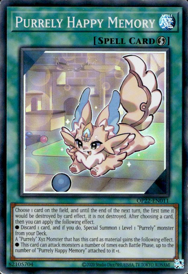 Purrely Happy Memory - OP22-EN011 - Super Rare - Unlimited