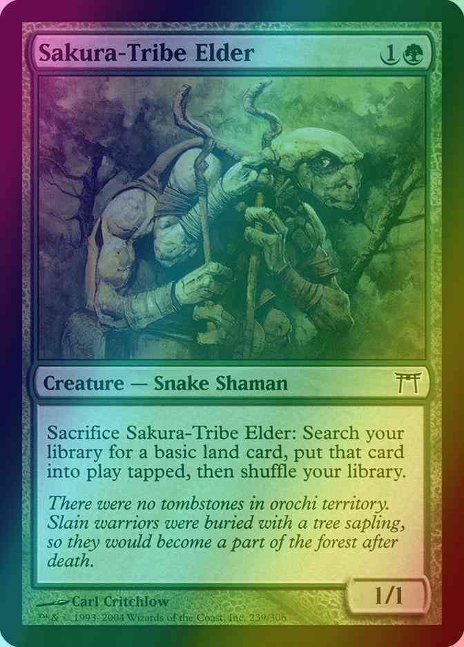 Sakura-Tribe Elder [239] [Champions of Kamigawa] [Foil] – Face to Face Games