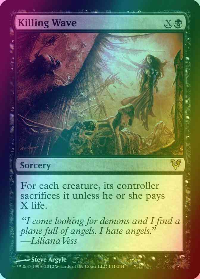 Killing Wave [111] [Avacyn Restored] [Foil] – Face to Face Games