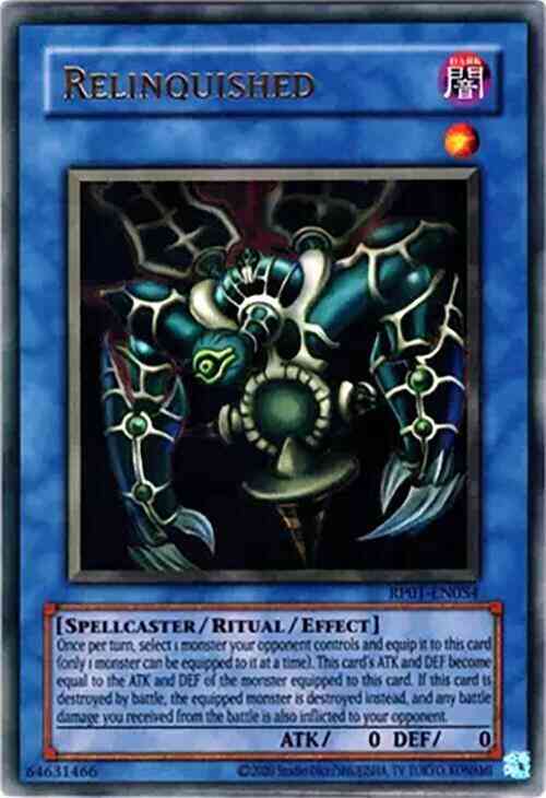 Relinquished - 2020 Date Reprint - RP01-EN054 - Ultra Rare - Unlimited