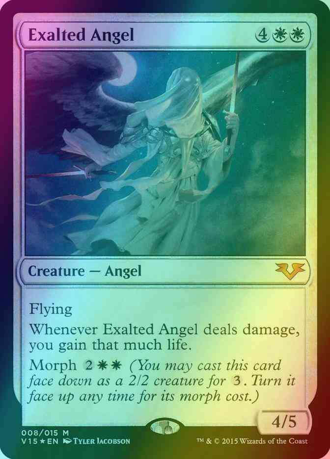 Exalted Angel [8] [From the Vault: Angels] [Foil] – Face to Face Games