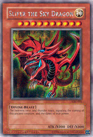 Slifer the Sky Dragon - GBI-001 - Secret Rare - Unlimited
