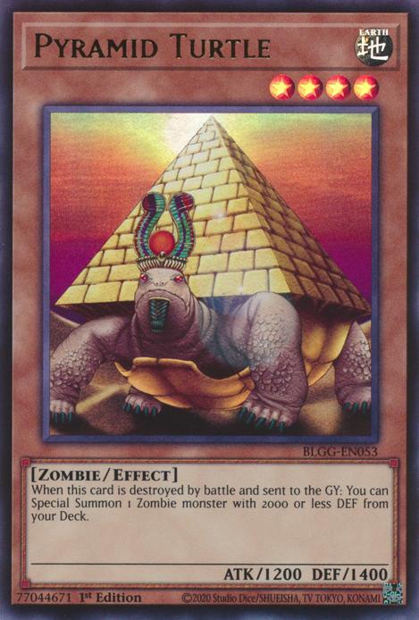 Pyramid Turtle - BLGG-EN053 - Ultra Rare - 1st Edition