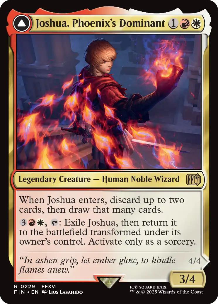 Joshua, Phoenix's Dominant // Phoenix, Warden of Fire [229] [FINAL
