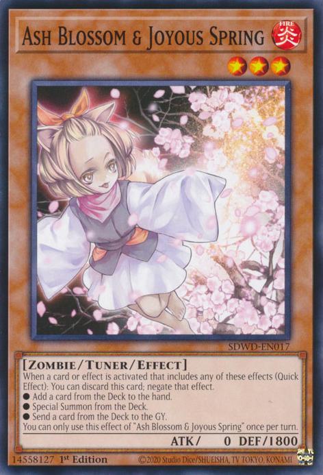 Ash Blossom & Joyous Spring - SDWD-EN017 - Common - 1st Edition