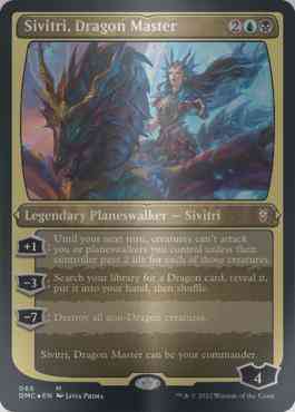 Sivitri, Dragon Master [65] [Legends Retold] [Dominaria United: Commander]  [Etched Foil] – Face to Face Games