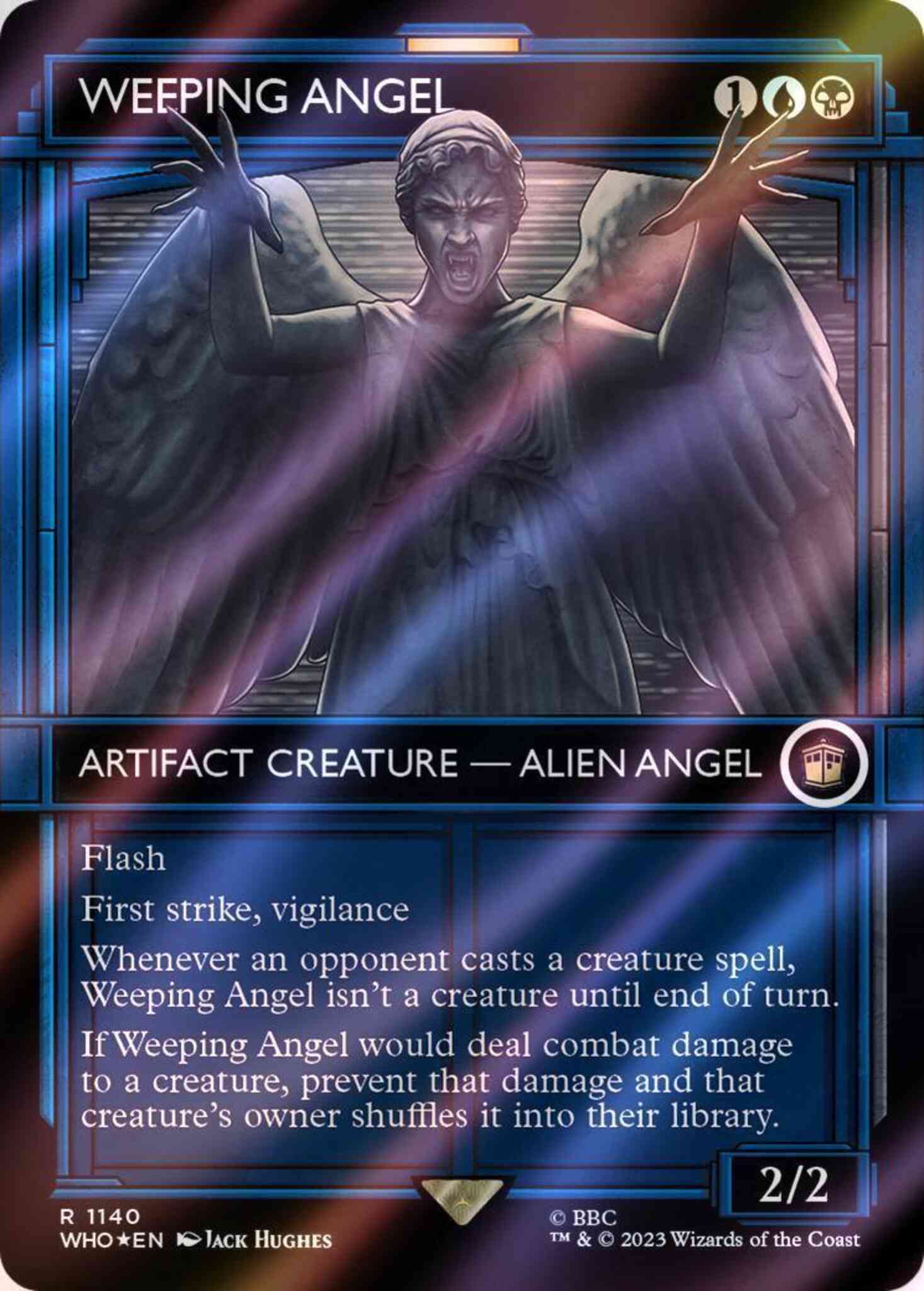 weeping angel mtg card 401 Games Canada Flash First strike Weeping Angel (extended art)