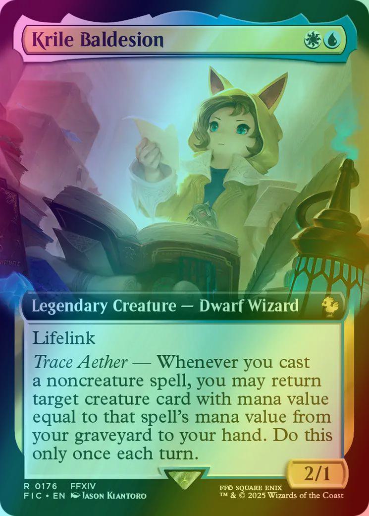 krile mtg card Krile Baldesion [FINAL FANTASY Commander]