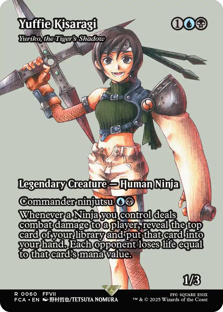Yuffie Kisaragi - Yuriko, the Tiger's Shadow [60] [Borderless