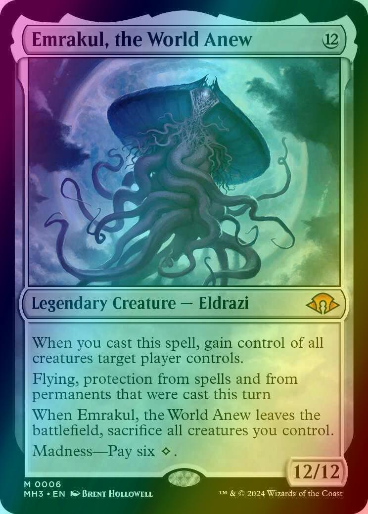 Emrakul, the World Anew [6] [Modern Horizons 3] [Foil] – Face to Face Games