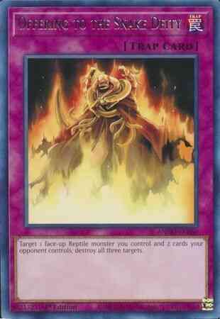 Offering to the Snake Deity - ANGU-EN060 - Rare - 1st Edition