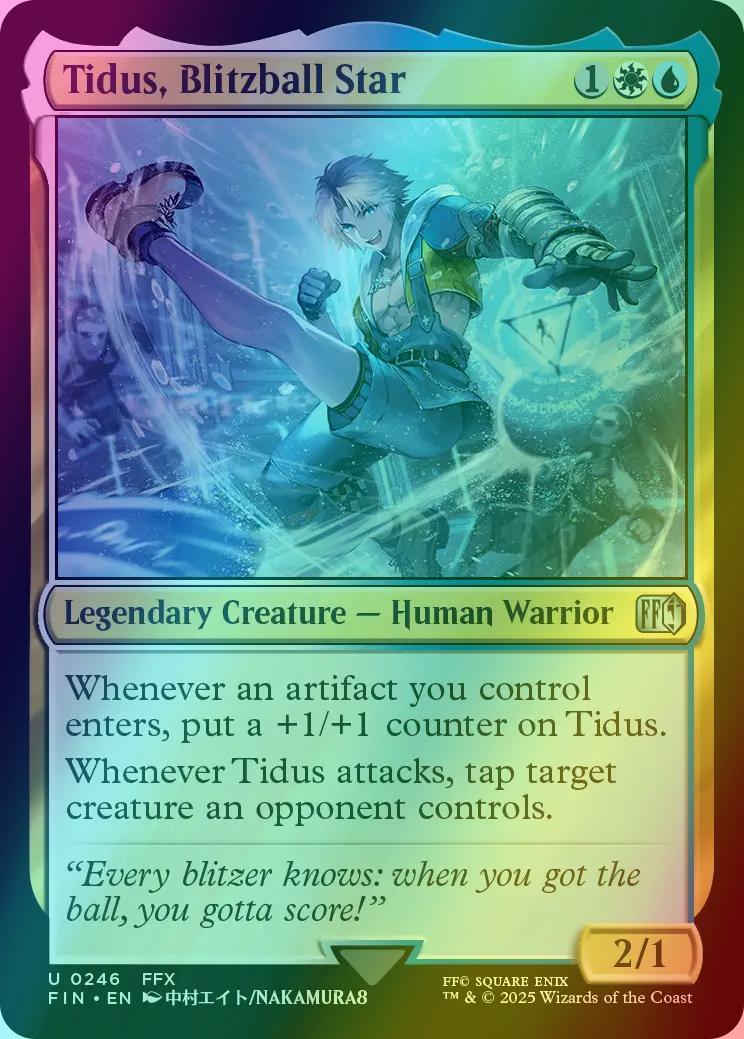 blitzball mtg card Amazon.com: Magic: The Gathering Final Fantasy X Commander Deck main image 1