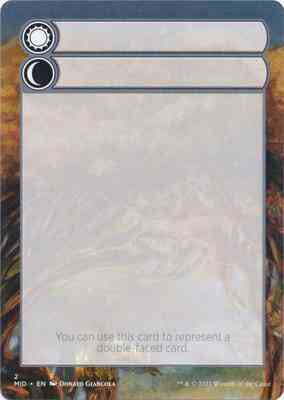 Double-Faced Substitute Card [02] [Innistrad: Midnight Hunt Substitute Cards]  [Non-Foil] – Face to Face Games