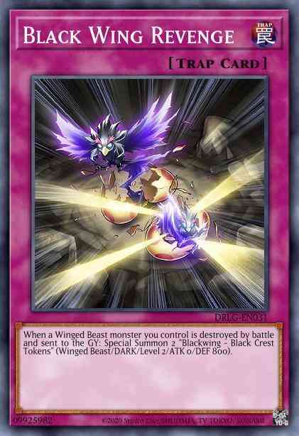 Black Wing Revenge - DLCS-EN033 - Common - 1st Edition
